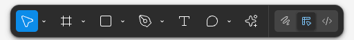 Design tool bar