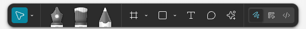 Draw tool bar