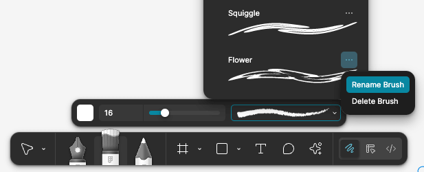 edit brush