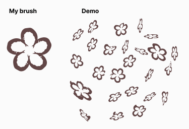 brush demo